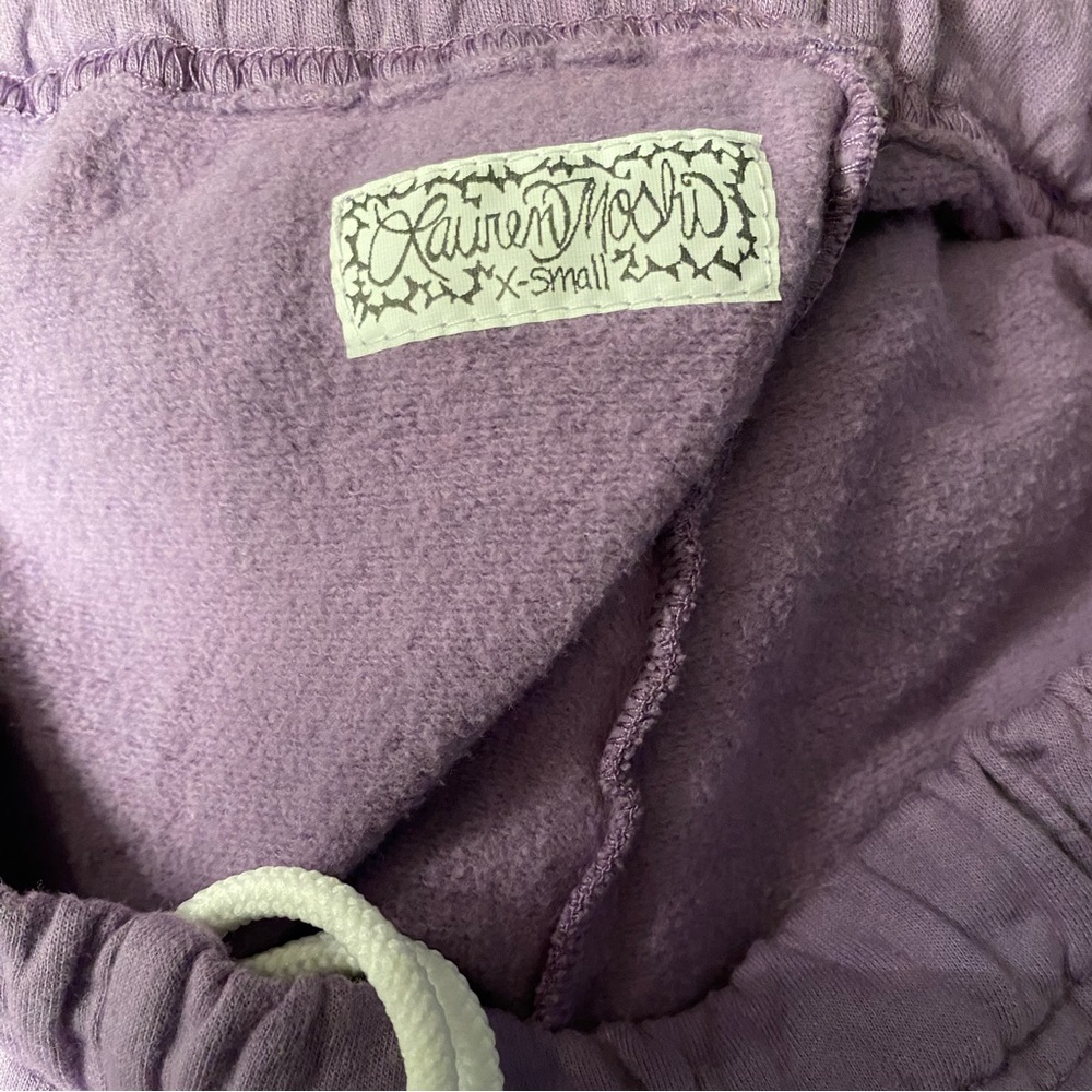 Lauren Moshi Women’s Purple Limited Quantity Sweatpants Size XS - Picture 8 of 9